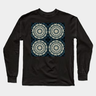 Abstract pattern with ornamental circles Long Sleeve T-Shirt